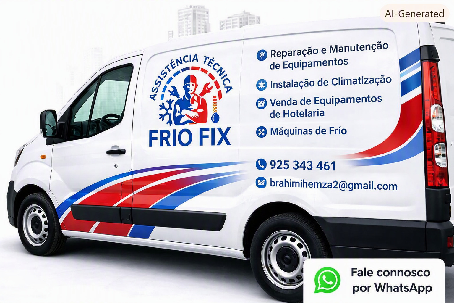 Carrinha da Frio Fix